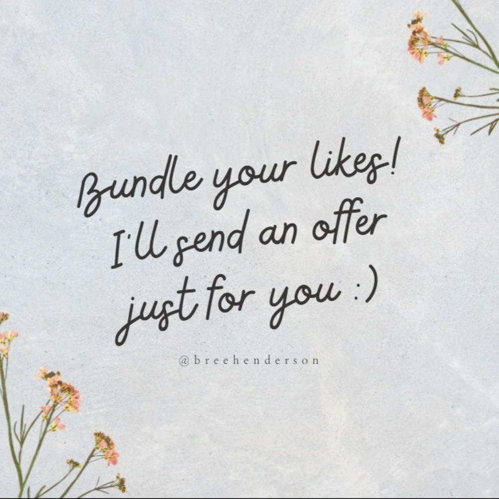 Bundle for a deal! 💕